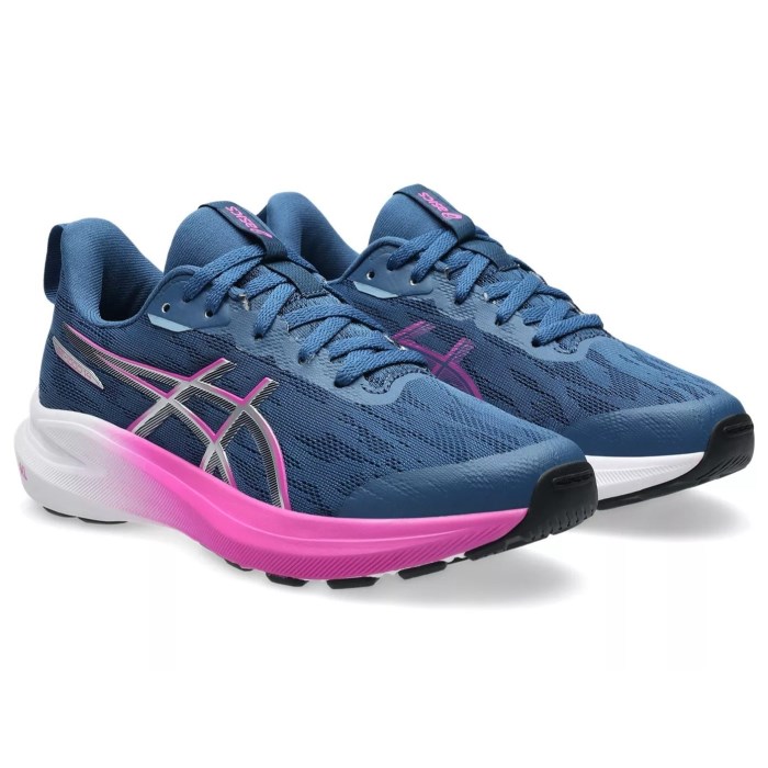 Asics GT-1000 14 GS - Kids Running Shoes - Twilight Blue/Digital Sakura