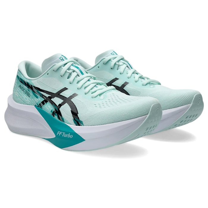 Asics Magic Speed 4 - Mens Road Racing Shoes - Soothing Sea/Black