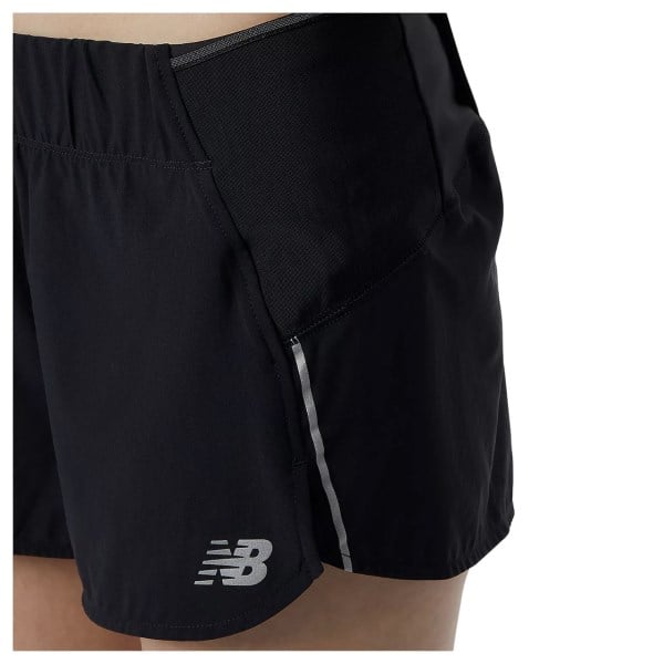 New Balance Impact Run 3 Inch Womens Running Shorts - Black