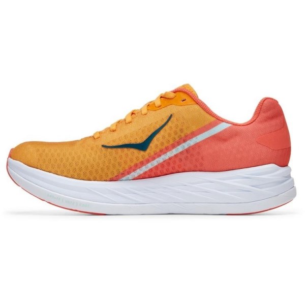 Hoka Rocket X - Mens Running Shoes - Radiant Yellow/Camellia