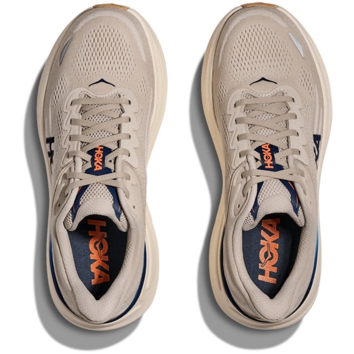 Hoka Bondi 9 - Mens Running Shoes - Stucco/Grout