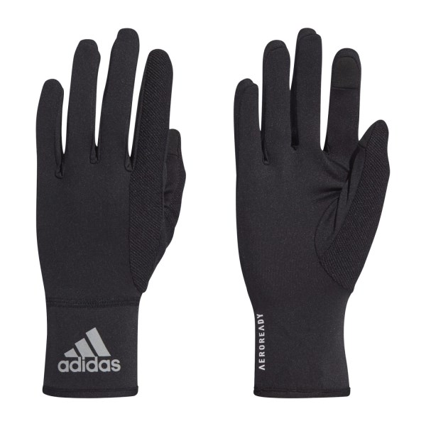 adidas Aeroready Gloves - Black/Black/Reflective Silver