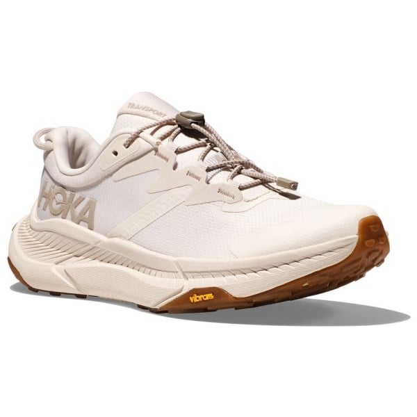 Hoka Transport - Womens Walking Shoes - Eggnog/Eggnog