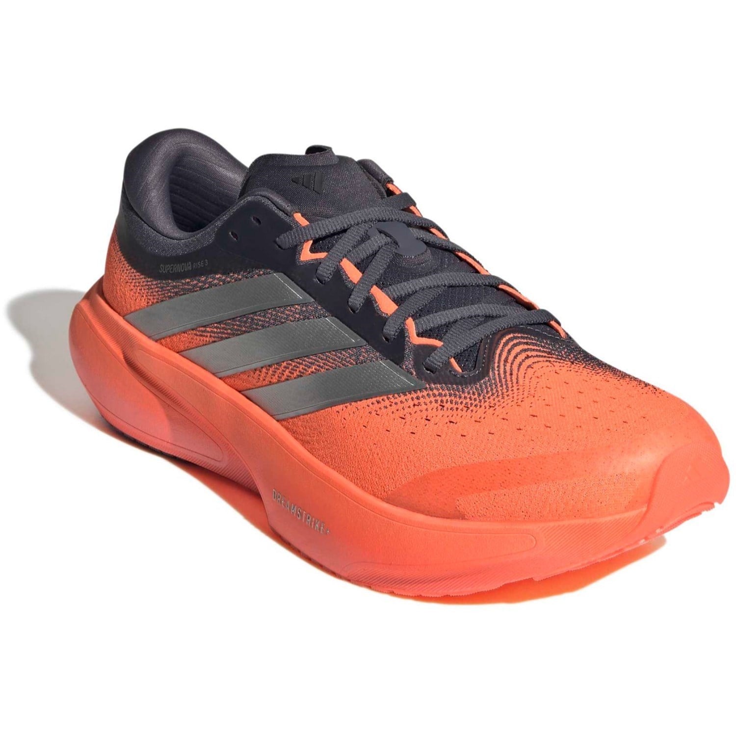 adidas Supernova Rise 3 - Mens Running Shoes - Aurora Onix/Silver Metallic/Lucid Orange