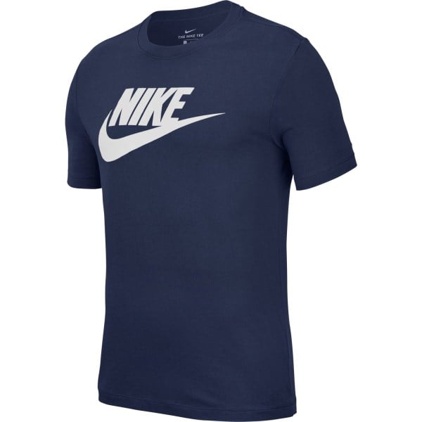 Nike Sportswear Icon Futura Mens T-Shirt - Midnight Navy/White
