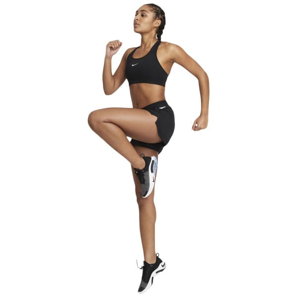 Nike Tempo Luxe 3 Inch Womens Running Shorts - Black/Reflective Silver