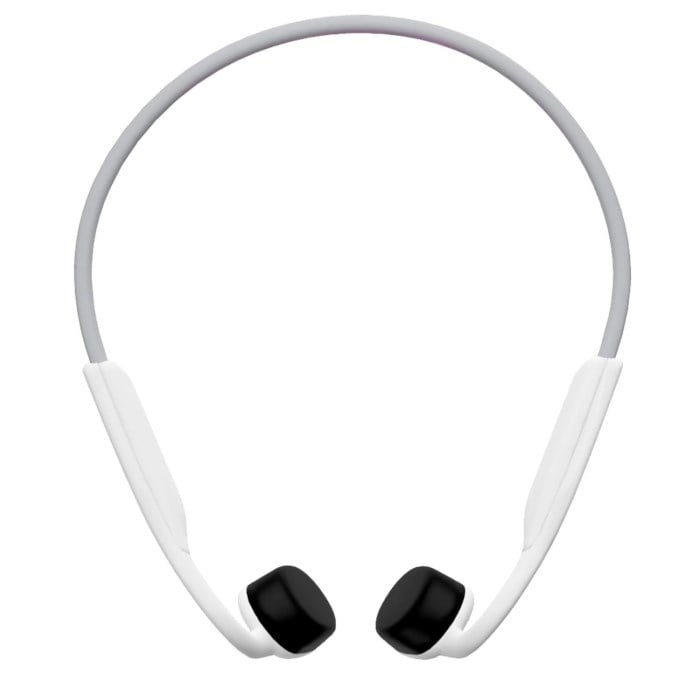 Shokz OpenMove Wireless Bluetooth Bone Conduction Headphones - White