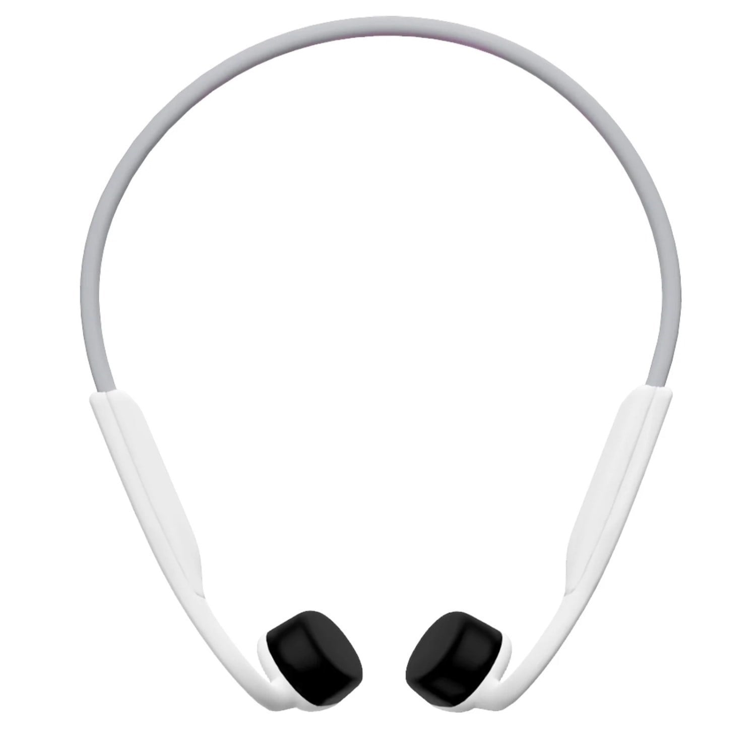 Shokz OpenMove Wireless Bluetooth Bone Conduction Headphones - White