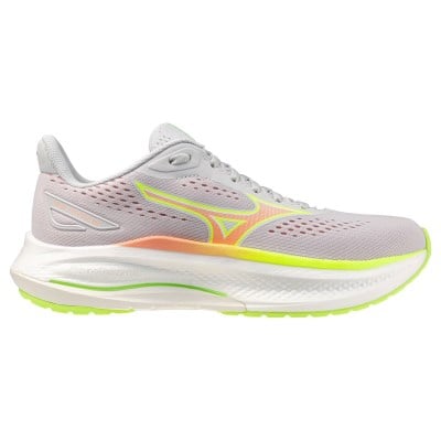 Mizuno Wave Inspire 22 - Womens Running Shoes - Cloudscape/Desert Flower/Lime Pulp