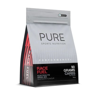Pure Performance Race Fuel Carb and Electrolyte Mix 700g - Raspberry