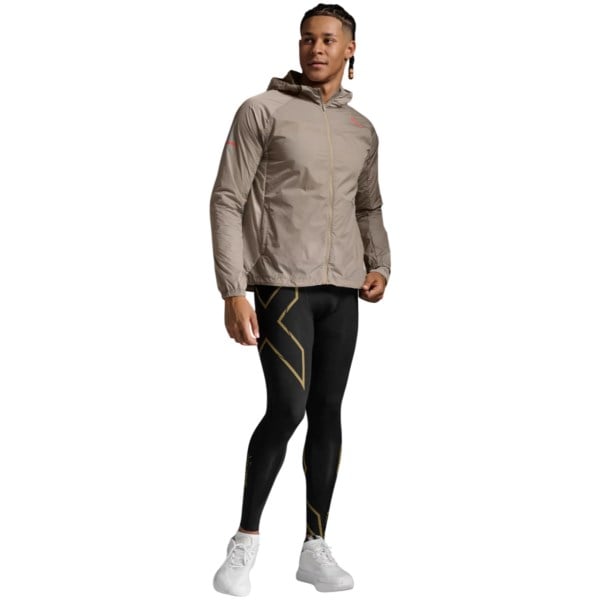 2XU Mens Aero Windbreaker - Carbon Moon