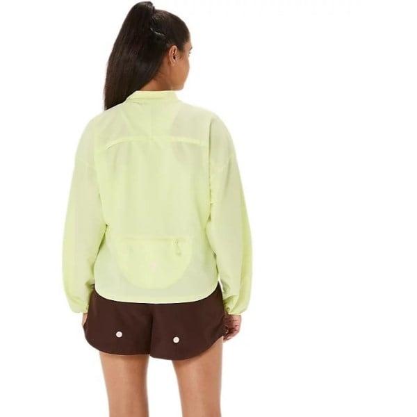 Asics Nagino Run Adjustable Jacket - Womens - Huddle Yellow