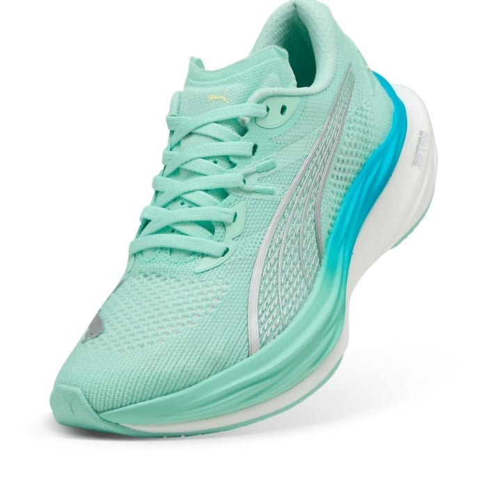 Puma Deviate Nitro 3 - Womens Running Shoes - Mint Melt/Speed Blue