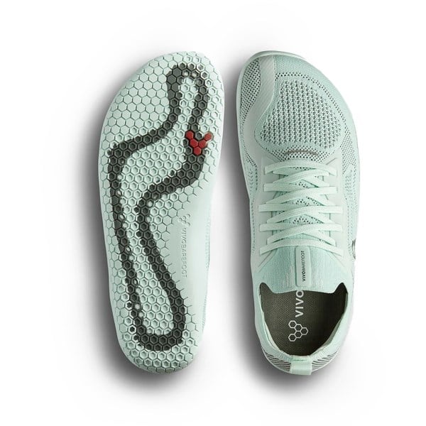 Vivobarefoot Primus Lite Knit - Womens Running Shoes - Soothing Sea