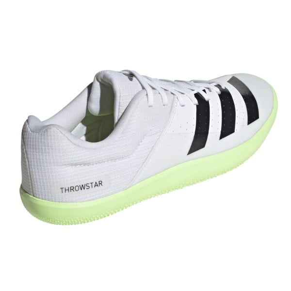 Adidas Throwstar - Mens Throwing Shoes - White/Core Black/Green Space