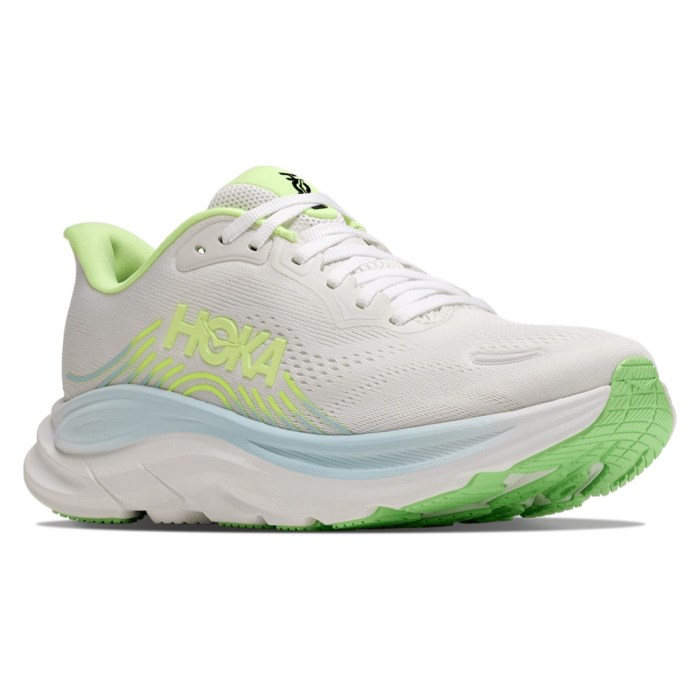 Hoka Clifton 11 - Womens Running Shoes - Frost/Neon Yuzu - image 6