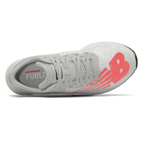 New Balance FuelCell Prism EnergyStreak - Womens Running Shoes - White/Neo Flame
