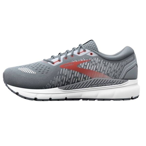 Brooks Addiction GTS 15 - Mens Running Shoes - Grey/Ebony/Chilli Oil