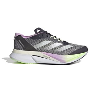 adidas Adizero Boston 12 - Mens Running Shoes - Aurora Black/Zero Metallic/Green Spark