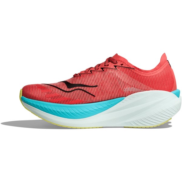 Hoka Mach X 2 - Mens Running Shoes - Grapefruit/Electric Coral