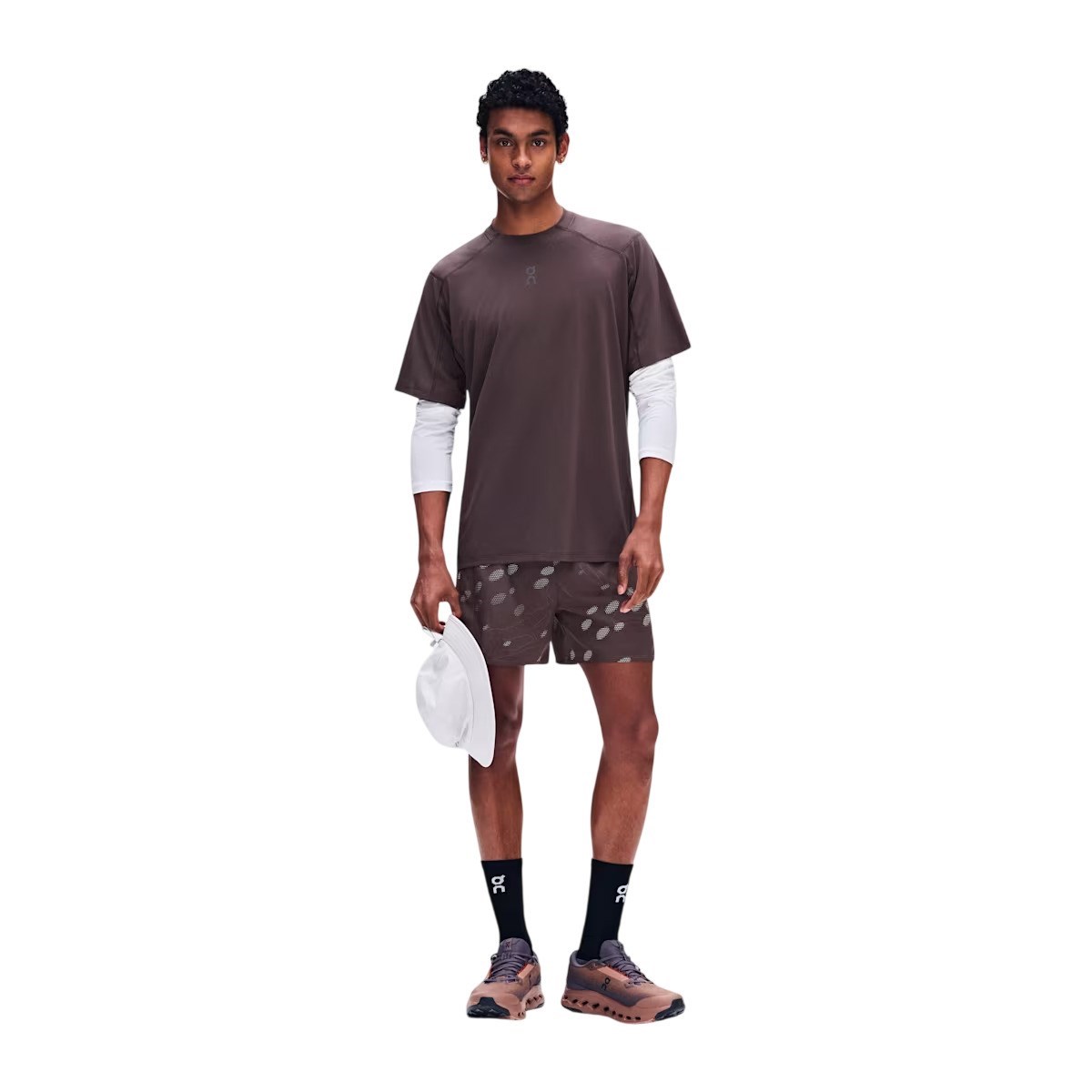 On Mens Trail-T Solar - Mulberry - image 6