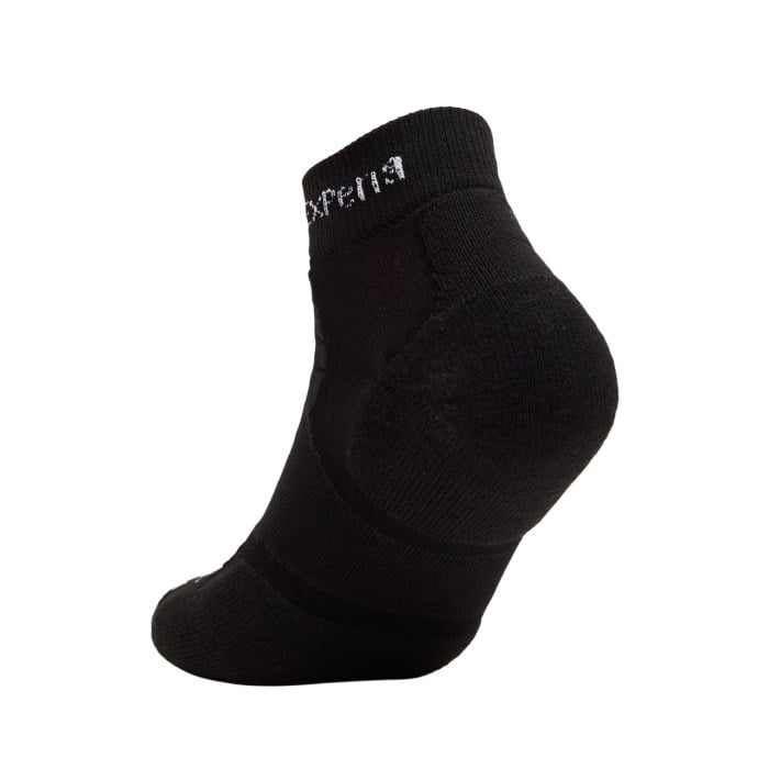 Thorlo Experia Techfit Light Cushion Unisex Ankle Socks - Black on Black