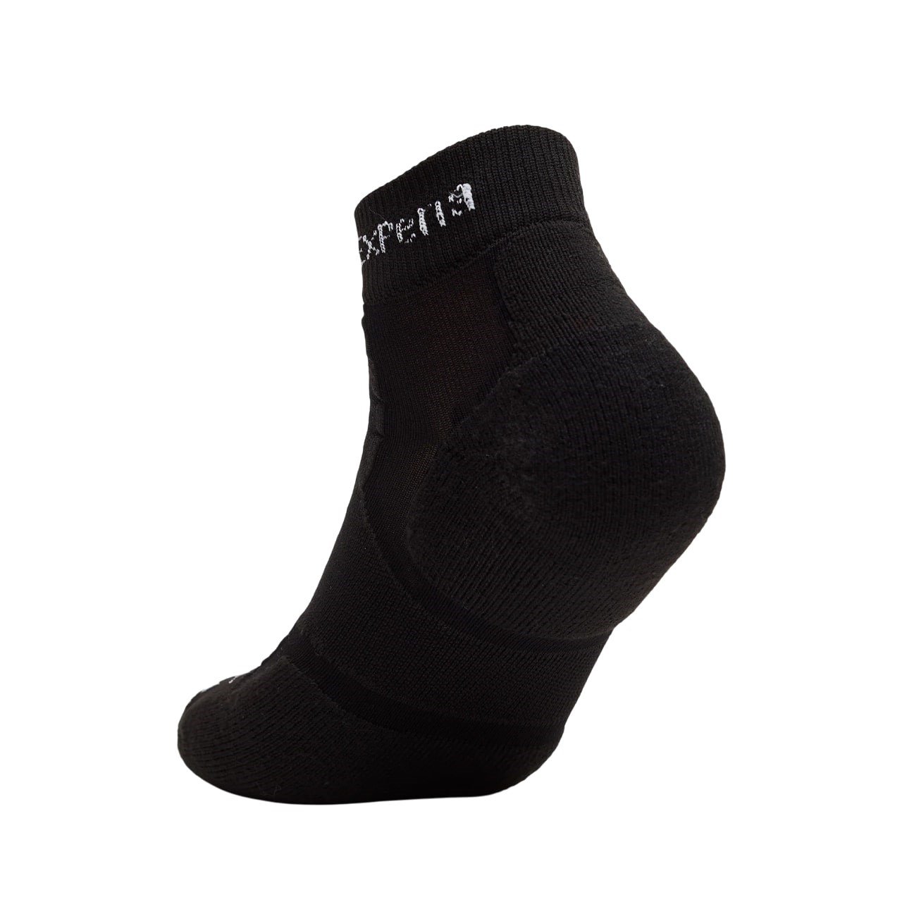 Thorlo Experia Techfit Light Cushion Unisex Ankle Socks - Black on Black