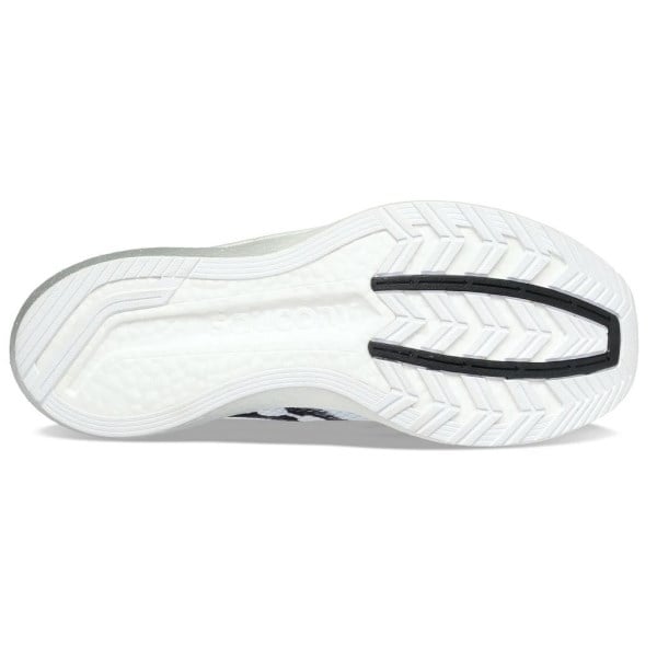 Saucony Endorphin Pro+ - Mens Road Racing Shoes - White/Black