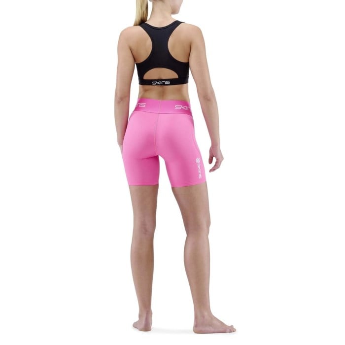 Skins Series-1 Womens Compression Shorts - Bright Pink