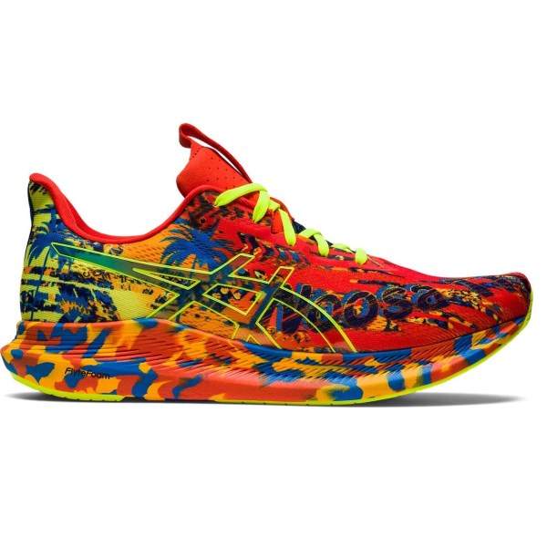 Asics Noosa Tri 14 - Mens Running Shoes - Cherry Tomato/Safety Yellow