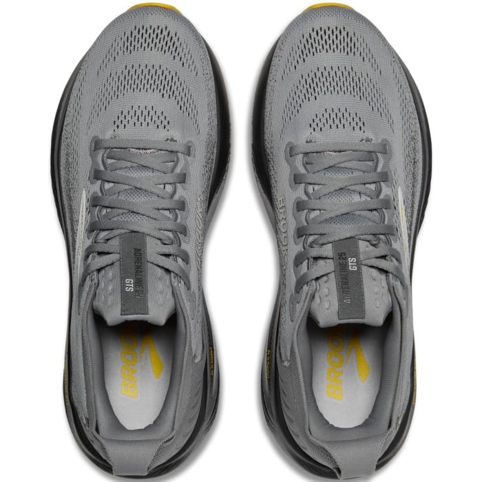 Brooks Adrenaline GTS 25 - Mens Running Shoes - Primer Grey/Ebony/Jasmine