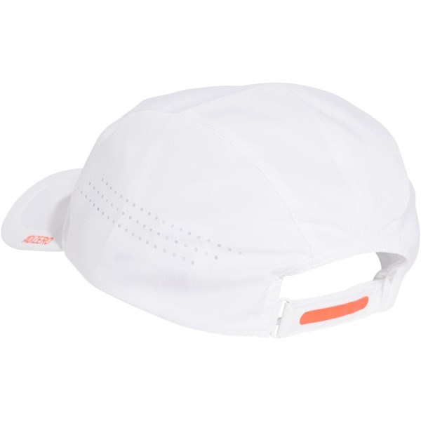 adidas RUNxADIZERO Lightweight Cap - Unisex - White/Lucid Red