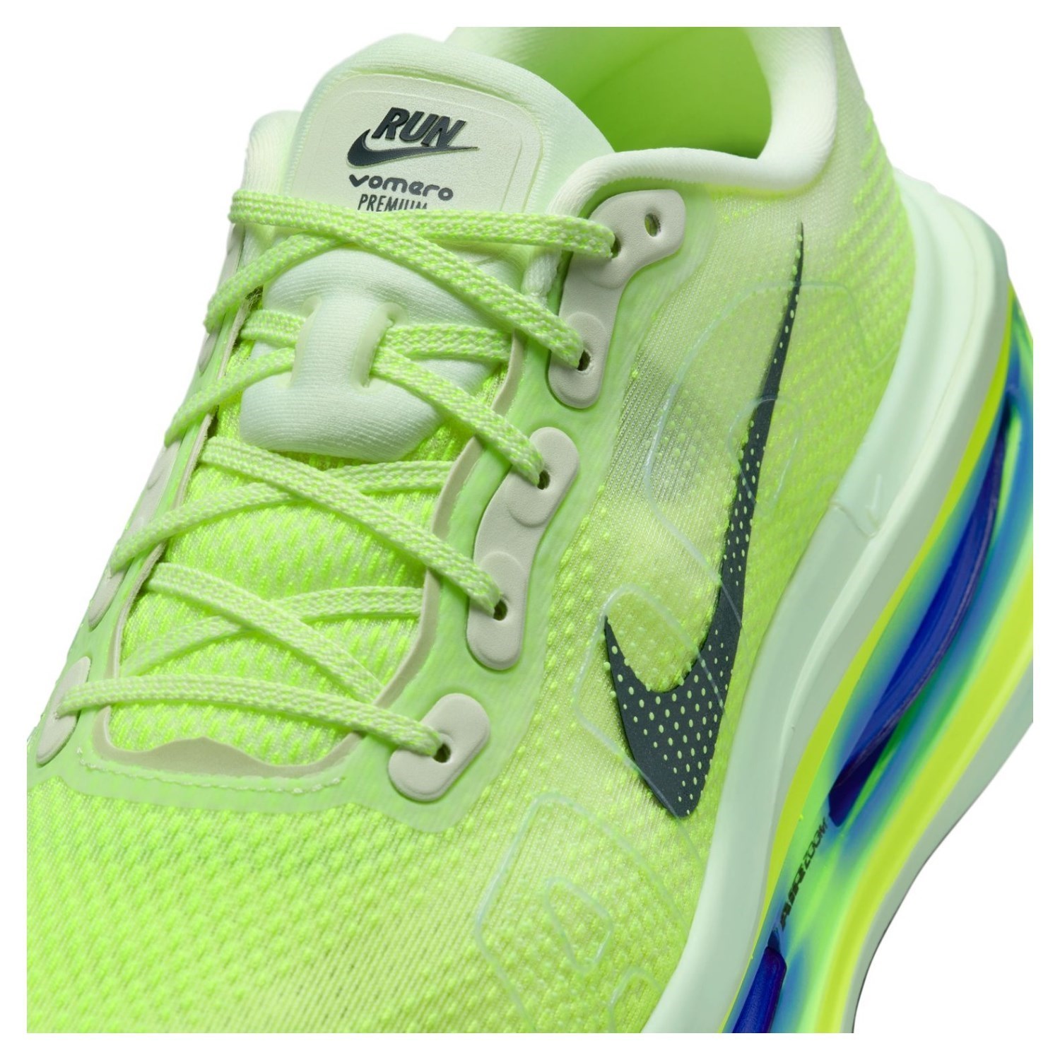Nike Vomero Premium - Mens Running Shoes - Volt Tint/Black Spruce/Sapphire/Volt