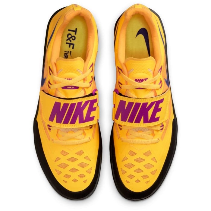 Nike Zoom SD 4 - Unisex Throwing Shoes - Citron Pulse/Indigo Burst/Laser Orange