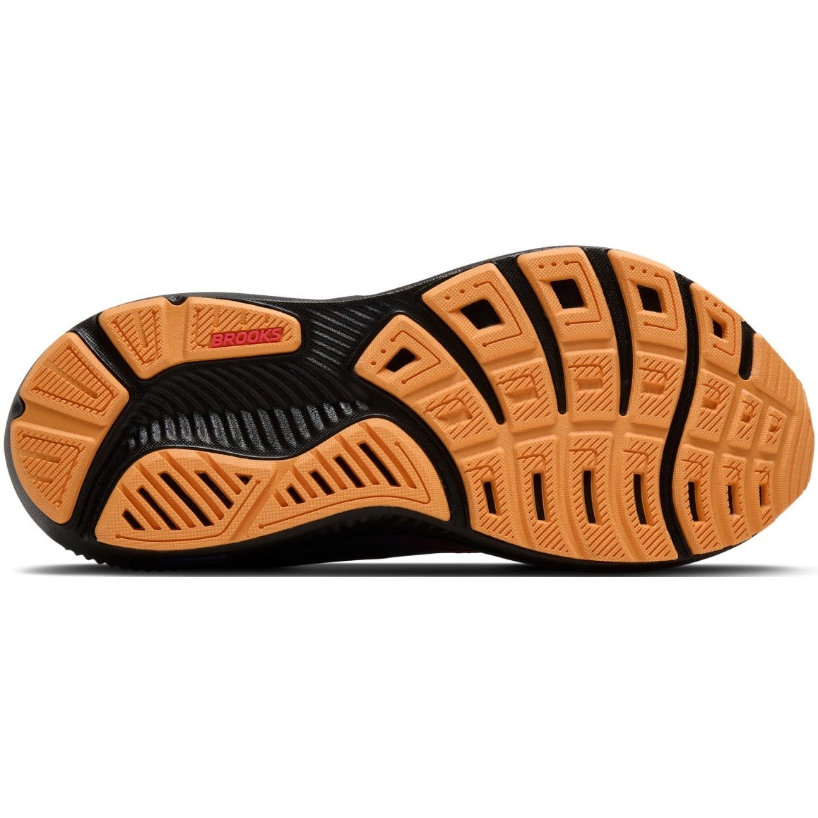 Brooks Ghost 17 - Mens Running Shoes - Nightglow Night/Blue/Papaya