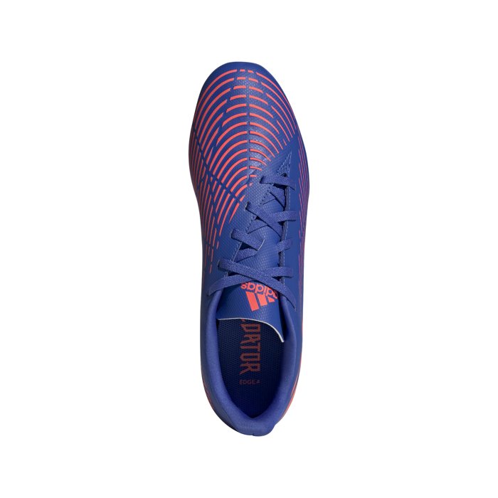 Adidas Predator Edge.4 - Flexible Ground Mens Football Boots - Hi-Res Blue/Turbo