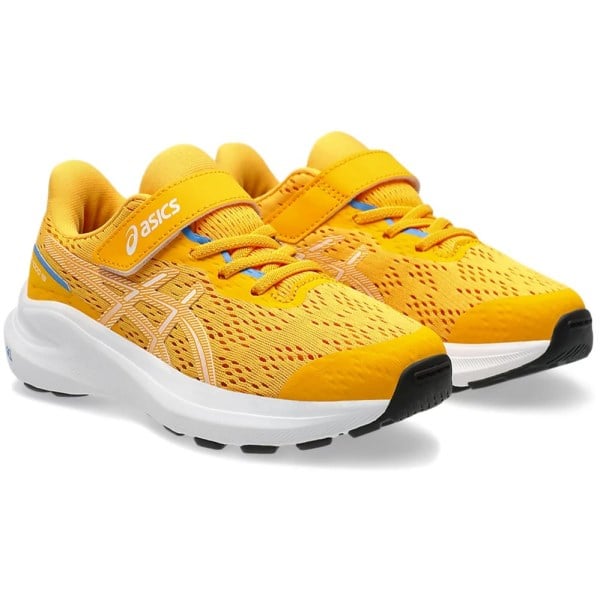 Asics GT-1000 13 PS - Kids Running Shoes - Amber/White