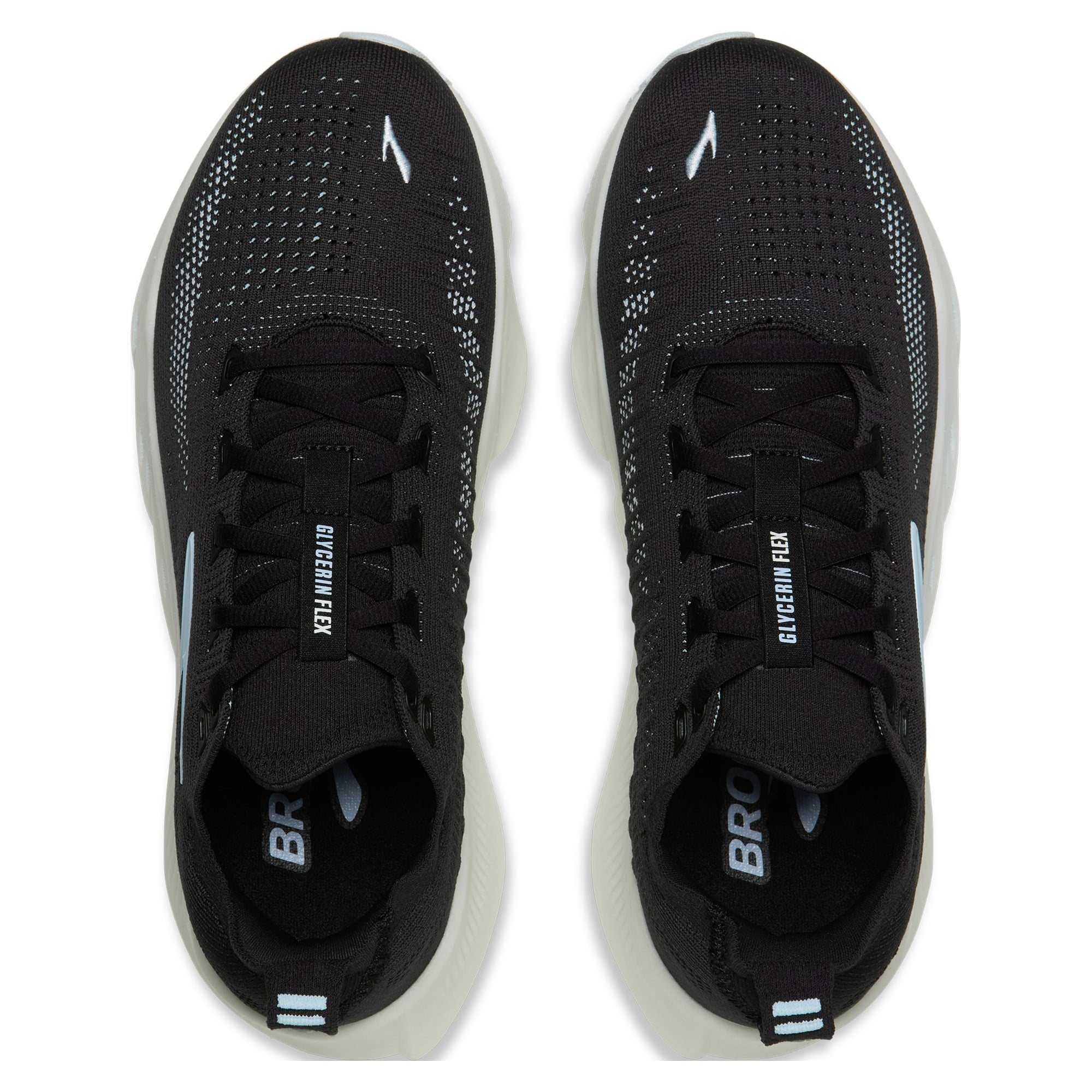 Brooks Glycerin Flex - Womens Running Shoes - Black/Blue - image 4