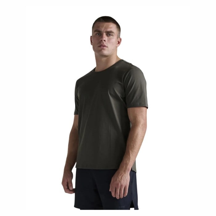 2XU Mens Motion Cotton Flex Tee - Flint/Flint - image 3