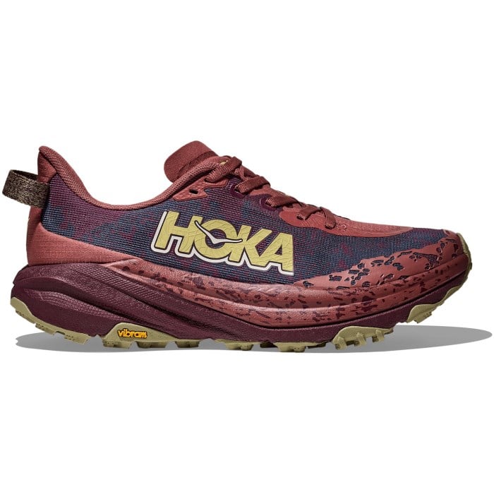 Hoka Speedgoat 6 - Womens Trail Running Shoes - Rouge/Black Cherry
