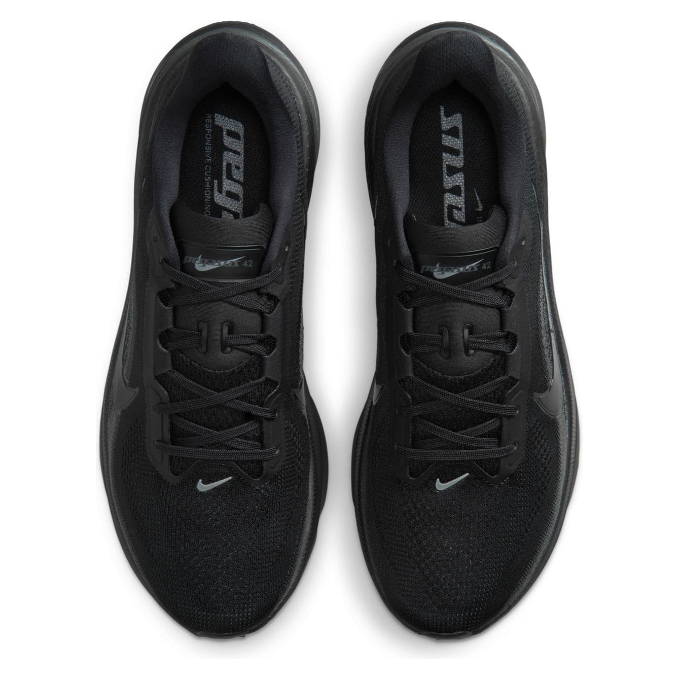 Nike Pegasus 42 - Mens Running Shoes - Black/Black/Anthracite - image 3