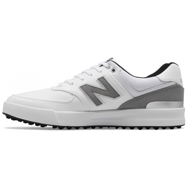 New Balance 574 Greens - Mens Golf Shoes - White/Grey