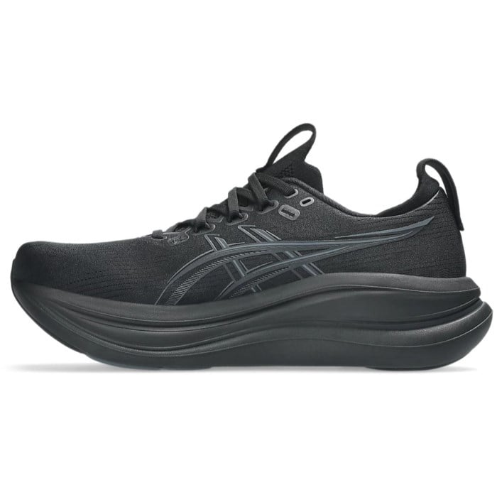 Asics Gel Nimbus 28 - Mens Running Shoes - Black/Graphite Grey