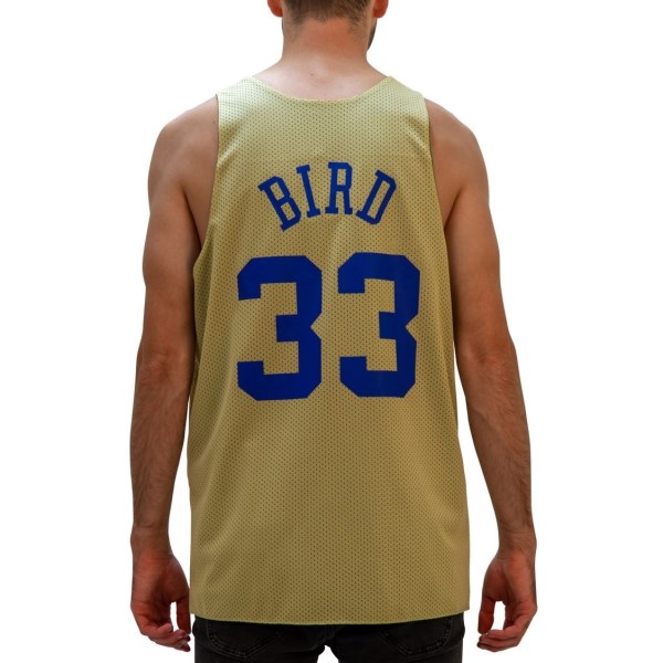 Mitchell & Ness Boston Celtics Larry Bird Reversible Mesh Mens Basketball Jersey - Green