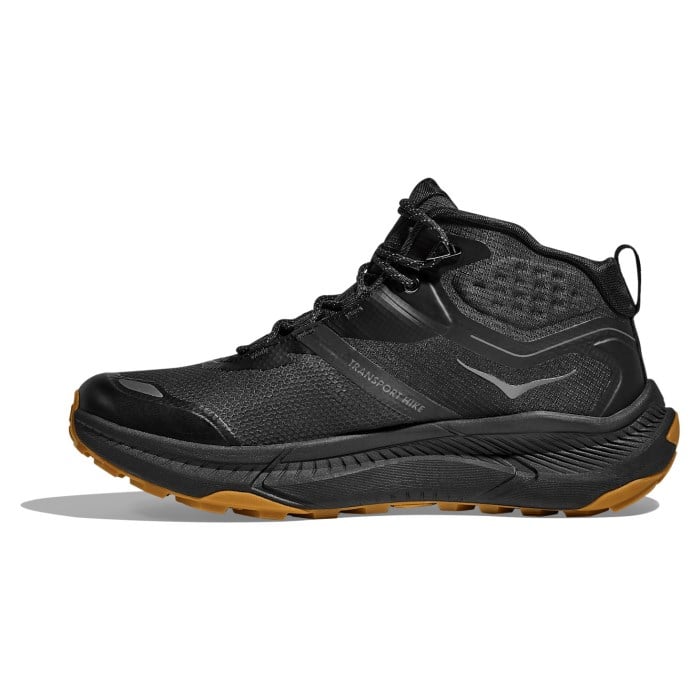 Hoka Transport Hike GTX - Mens Hiking Shoes - Black/Black - image 3