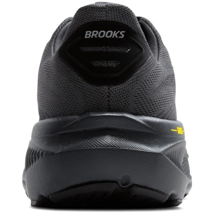 Brooks Ghost 17 - Mens Running Shoes - Ebony/Black/Yellow