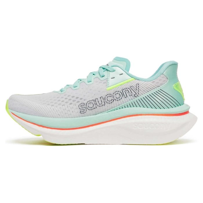 Saucony Endorphin Azura - Womens Running Shoes - White/Splash