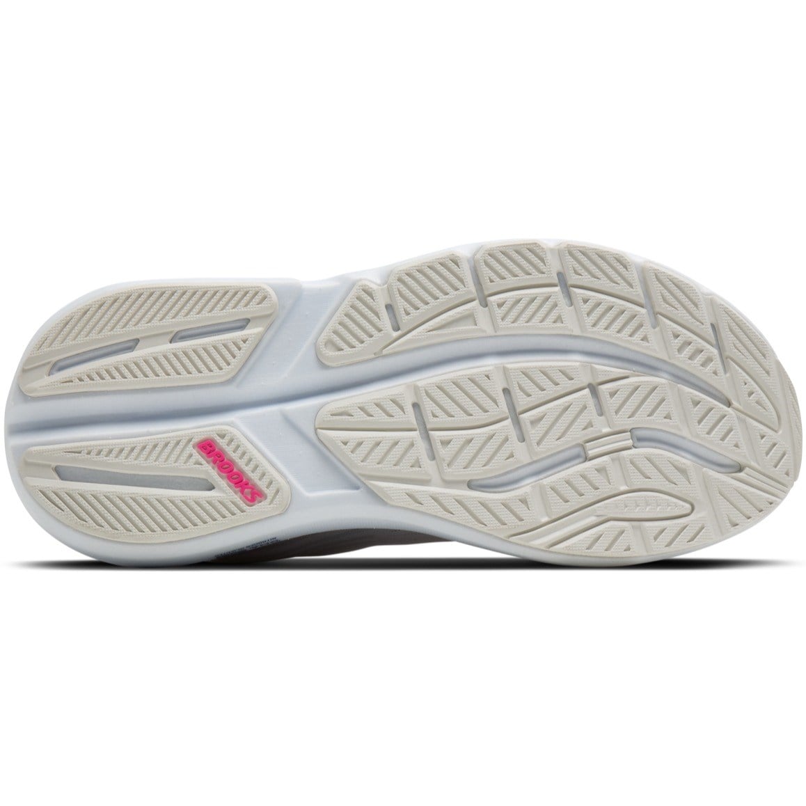 Brooks Ghost Max 3 - Womens Running Shoes - White/Moonlight/Pink