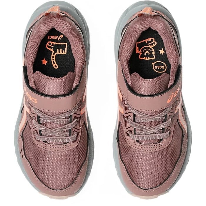 Asics Gel Venture 9 PS - Kids Trail Running Shoes - Rubble Red/Fawn