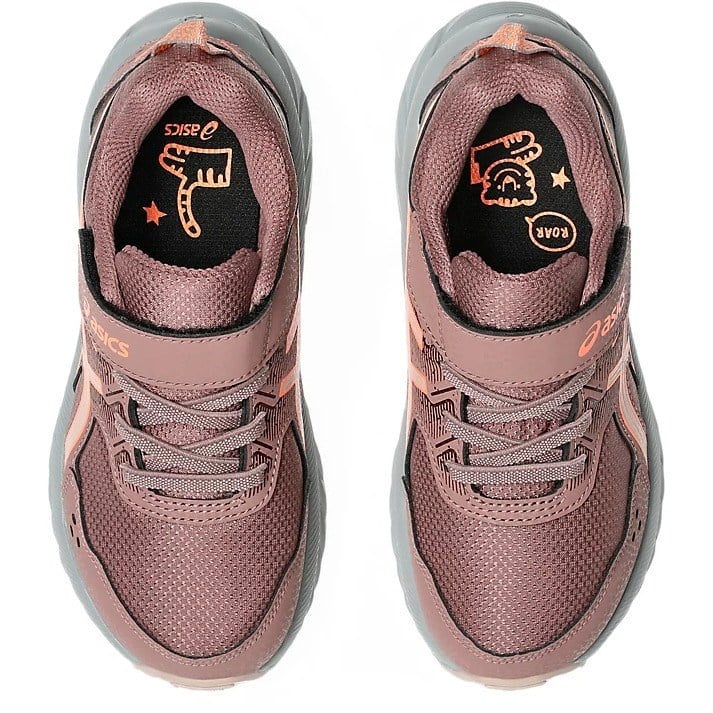 Asics Gel Venture 9 PS - Kids Trail Running Shoes - Rubble Red/Fawn